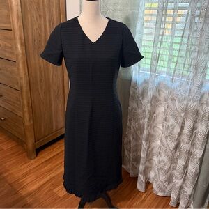 Chic Black Midi Dress